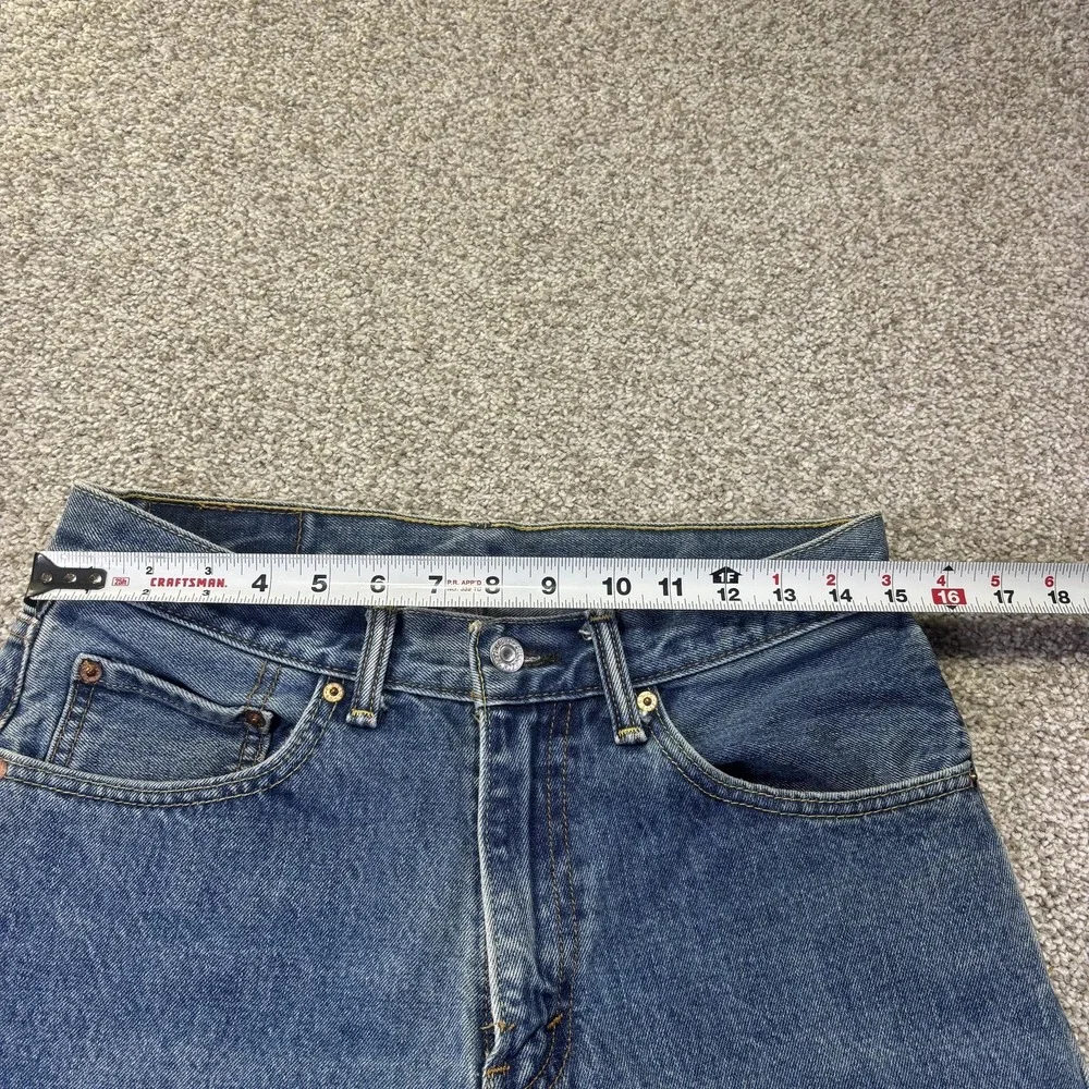 Levis‎ 550 Jeans Mens 31x34 Blue Medium Wash Relaxed Tapered Denim Workwear Y2K